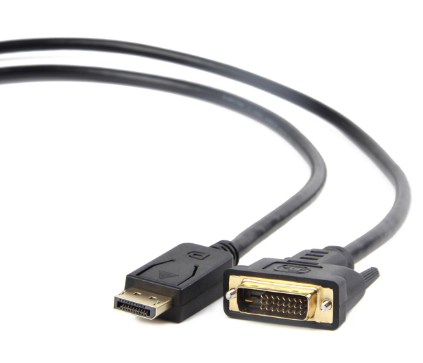 GEMBIRD Displayport (M) - > DVI-D (24+1) 3m CC-DPM-DVIM-3M - 163207 - zdjęcie 2
